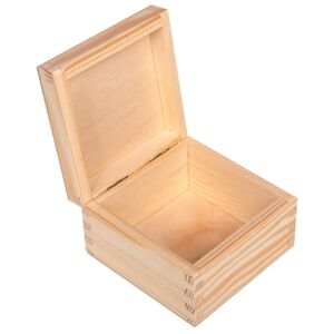 Fenwit Drevená krabička 10 x 10 x 5,5 cm
