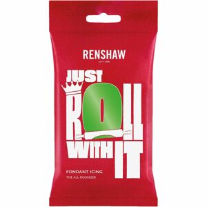 Renshaw Fondant - zelený 250 g