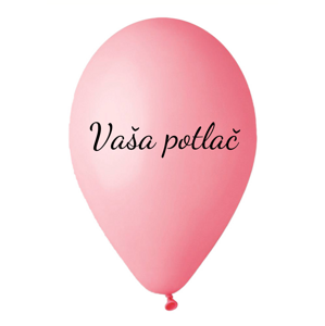 Personal Balónik s potlačou - Baby ružová 26 cm Potlač: 500 ks