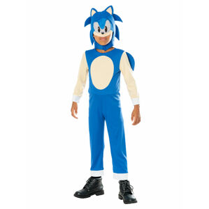 Rubies Detský kostým - Sonic, deluxe Veľkosť - deti: M