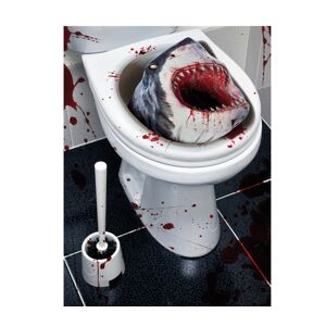 Guirca Dekorácia na toaletnú dosku - Krvavý žralok