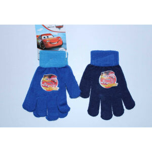Setino Chlapčenské zimné rukavice - Autá, tmavomodré
