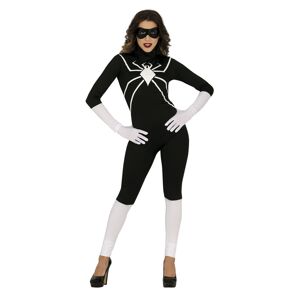 Guirca Dámsky kostým - Čierna Spiderwoman Veľkosť - dospelý: M
