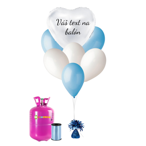 Personalizované hélium párty sety