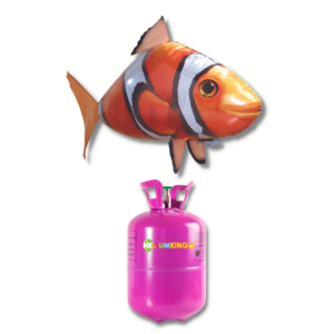 Lean Air Swimmers - Nemo + Hélium na 30 balónov