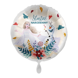 Premioloon Fóliový balón - Šťastné narodeniny Elsa a Olaf