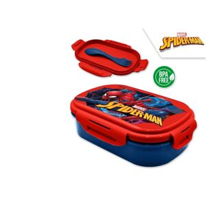Euroswan Box na desiatu s vidličkou - Spiderman