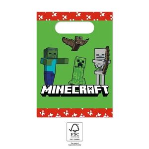 Procos Darčeková party taška - Minecraft 6 ks