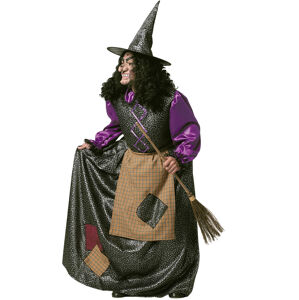 Stamco Dámsky kostým Stará čarodejnica - Premium