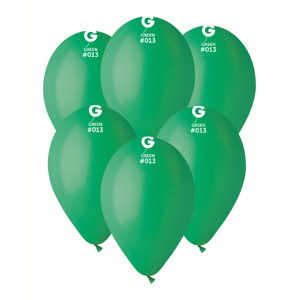 Gemar Balón pastelový - Smaragdovo zelený 26 cm 100 ks