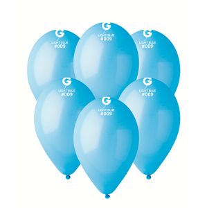 Gemar Balón pastelový - Baby modrá 30 cm 100 ks
