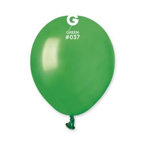 Gemar Balónik - metalický zelený 13 cm 100 ks