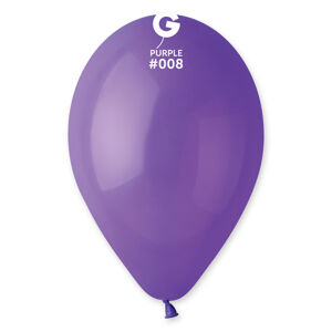 Gemar Balónik pastelový fialový 30 cm 100 ks