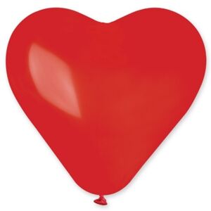 Balónik srdce latexový červený 44 cm