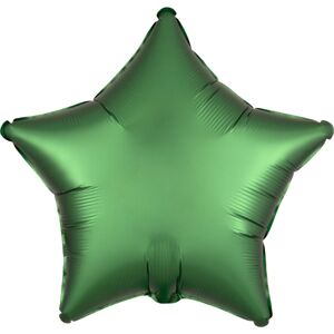 BALÓNIK fóliový Hviezda smaragdová 43cm