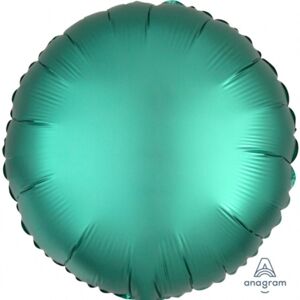 Balónik fóliový Kruh zelený Jade 43cm