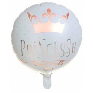 Balónik fóliový Princesse Rose Gold 45 cm