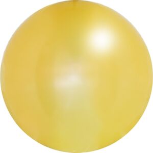 Balónik fóliový metalický zlatý 46 cm 1 ks