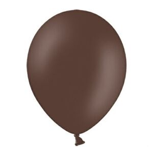 BALÓNIK latexový 27cm čokoládovo hnedý 100ks