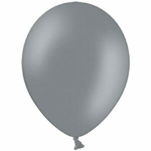 Balónik latexový 30 cm pastelovo sivá 1 ks