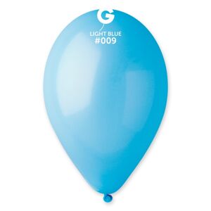 Balónik latexový pastelový svetlo modrý 30 cm 1 ks