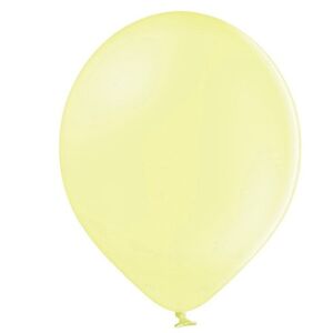 Balónik latexový svetlo žltý 30 cm 1 ks