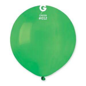 Balónik latexový zelený 48 cm 1 ks