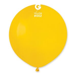 Balónik latexový žltý 48 cm 1 ks