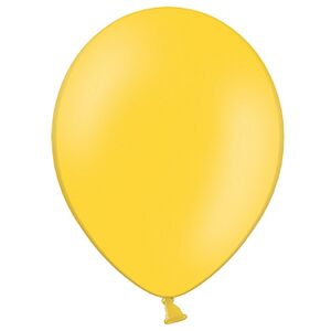 Balónik nafukovací pastelový medovo žltý 30 cm