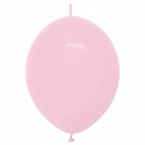 Balónik spojovací pastelový ružový 100 ks