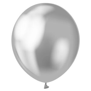 Balóniky Beauty Charm platinové strieborné 30 cm 50 ks