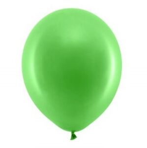 Balóniky dekoračné 23 cm Rainbow zelené 100 ks