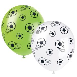 Balóniky latexové Futbal 30 cm, 5 ks