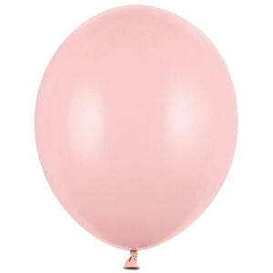 Balóniky latexové pastelové bledo ružové 27 cm 100 ks