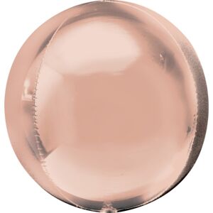 Balón orbz jumbo ružové zlato 53x53cm
