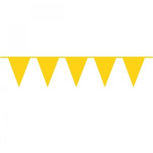 BANNER vlajočkový žltý 1000x32cm