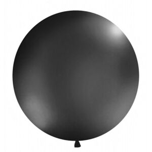 Balón Jumbo čierny 1m