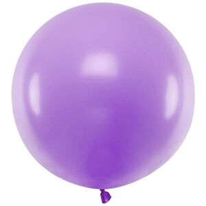 Balón latexový pastelový levanduľový 60 cm