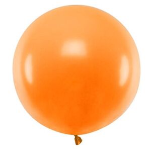 Balón latexový pastelový oranžový 60 cm
