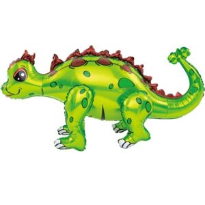 Balónik fóliový 4D Ankylosaurus zelený 73 x 36 cm