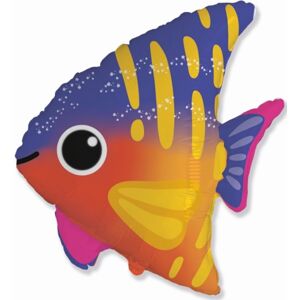 Balónik fóliový Dúhová ryba 65 x 60 cm
