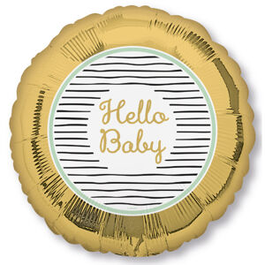 Balónik fóliový Hello Baby 43 cm
