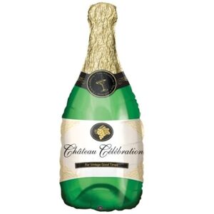 Balónik fóliový Fľaša Champagne 21 x 51 cm