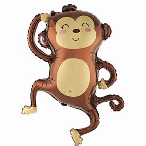Balónik fóliový Opička 61 x 78 cm