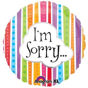 Balónik fóliový "I am sorry"