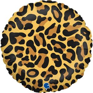 Balónik fóliový okrúhly Leopard 46 cm