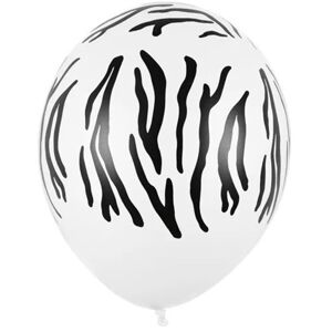 Balónik latexový Zebra 30 cm 1 ks