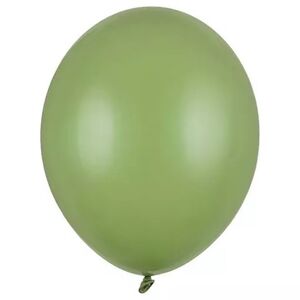 Balónik latexový pastelový 30 cm rozmarínovo zelený