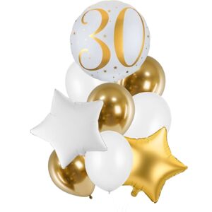 Balónový set - "30" zlatý