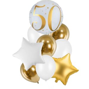 Balónový set - "50" zlatý